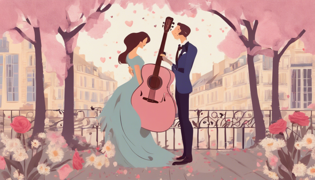 découvrez les plus belles chansons d'amour françaises et laissez-vous emporter par la magie de ces merveilleuses mélodies.